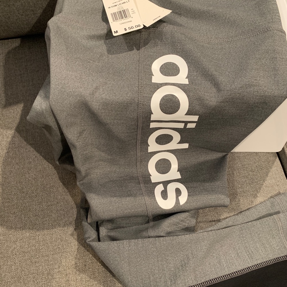Adidas tights.